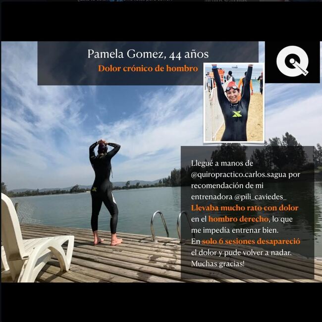 Testimonio de Pamela Gómez, 44 — dolor crónico de hombro